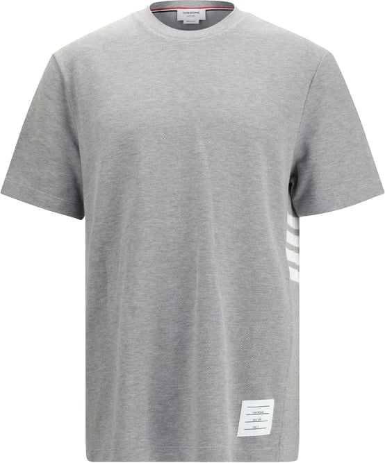 Thom Browne Thom Browne Gray Cotton T-Shirt