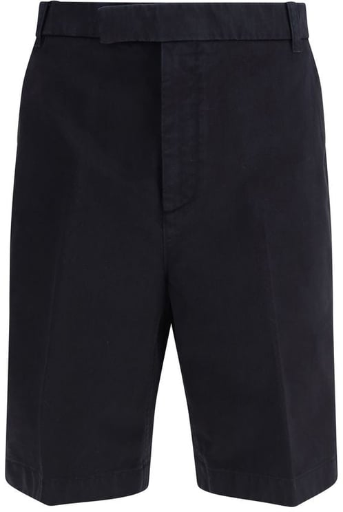 Thom Browne Thom Browne Blue Polyester Bermuda Shorts