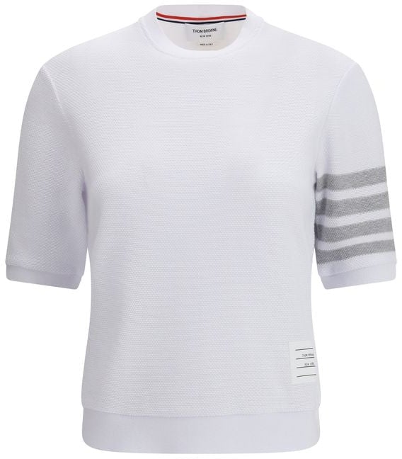 Thom Browne Thom Browne White Cotton Sportswear