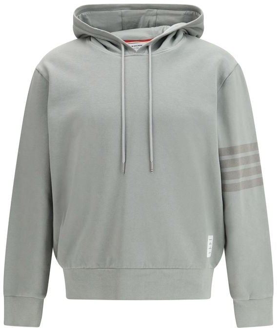 Thom Browne Thom Browne Gray Cotton Sweatshirt