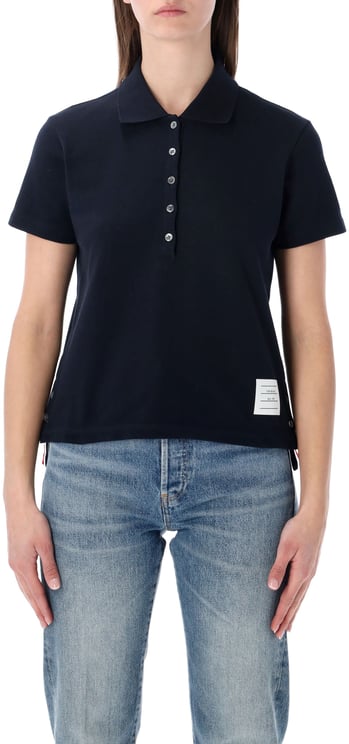 Thom Browne Thom Browne relaxed-fit cotton polo shirt