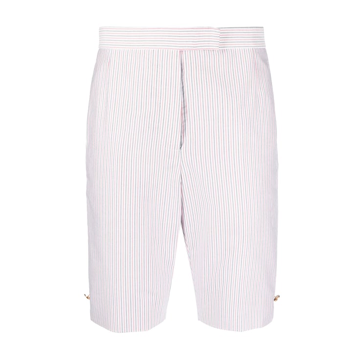 Thom Browne Multicolour Cotton Vertical Stripe Shorts