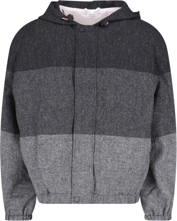 Thom Browne "Donegal Tweed" Blazer – Gray