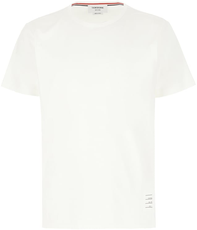 Thom Browne Thom Browne White cotton t-shirt