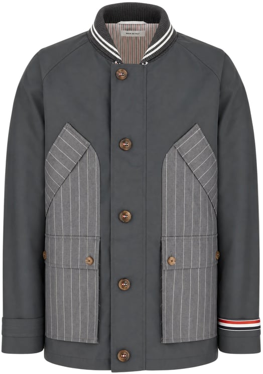 Thom Browne Thom Browne Multicolor nylon blend jacket