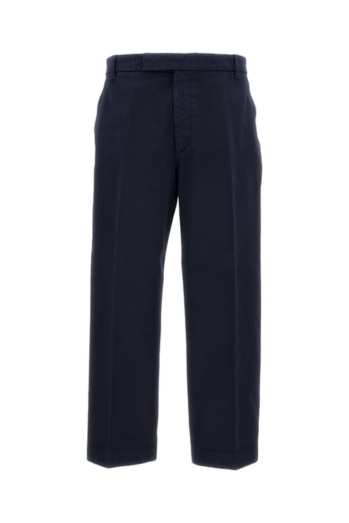 Thom Browne Utility Chino Trouser with Signature Shortened Hem