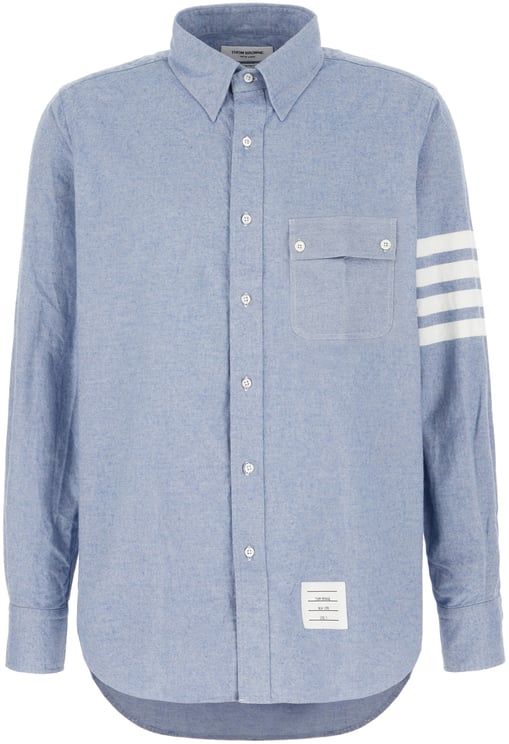 Thom Browne Thom Browne Light blue cotton shirt