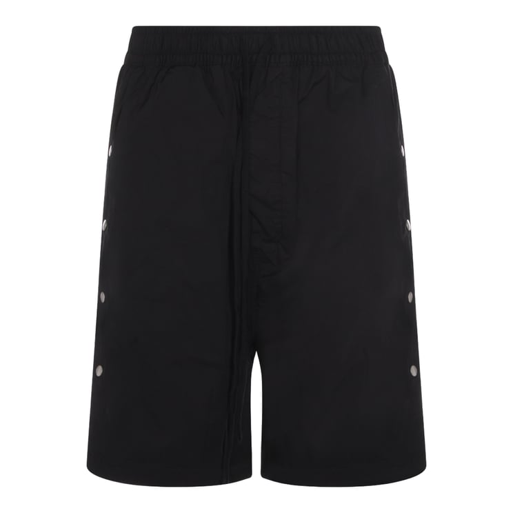 Thom Krom Minimalist Black Shorts with Clean Silhouette