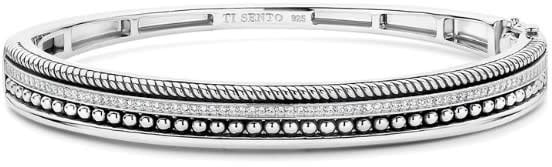 Ti Sento Ti Sento Armband 23093ZI Zilver met Zirkonia 60mm