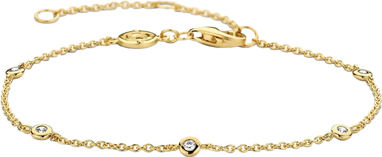 Ti Sento Ti Sento Armband 2974ZY zilver verguld met zirkonia's