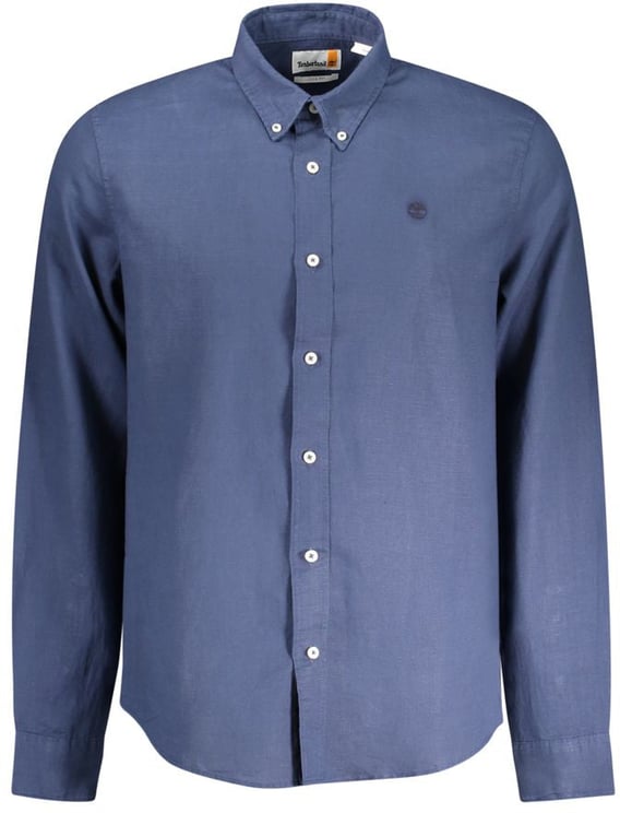 Timberland Timberland Blu Linen Men Shirt