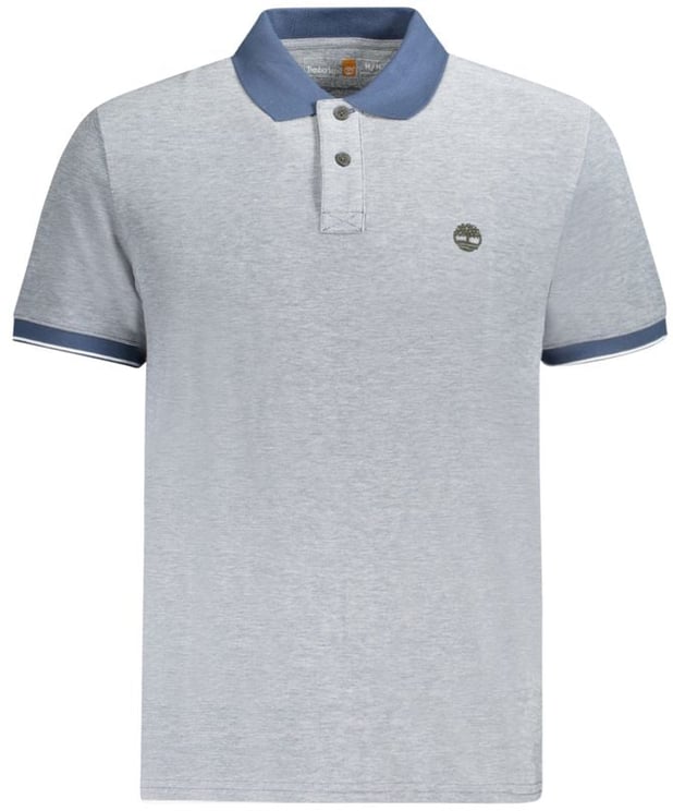 Timberland Timberland Blue Cotton Men Polo Shirt