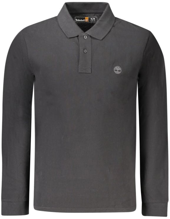 Timberland Timberland Black Cotton Men's Polo Shirt