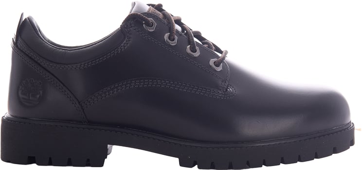 Timberland Flat Shoes Black Full Grain
