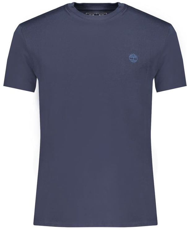 Timberland Timberland Blue Cotton Men's Slim-Fit T-Shirt
