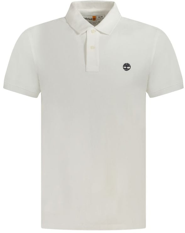 Timberland Timberland Bianco Cotton Men Polo Shirt