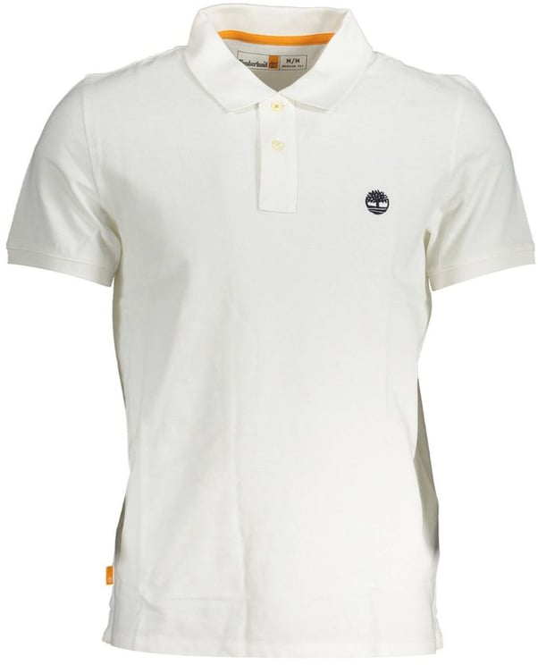 Timberland Timberland Bianco Cotton Men Polo Shirt