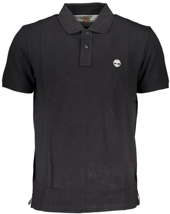 Timberland Timberland Black Cotton Men Polo Shirt