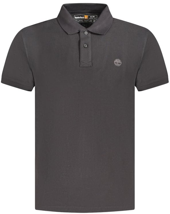 Timberland Timberland Black Cotton Men's Polo Shirt