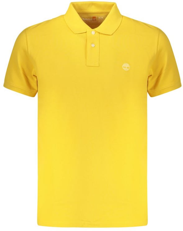 Timberland Timberland Yellow Cotton Men Polo Shirt