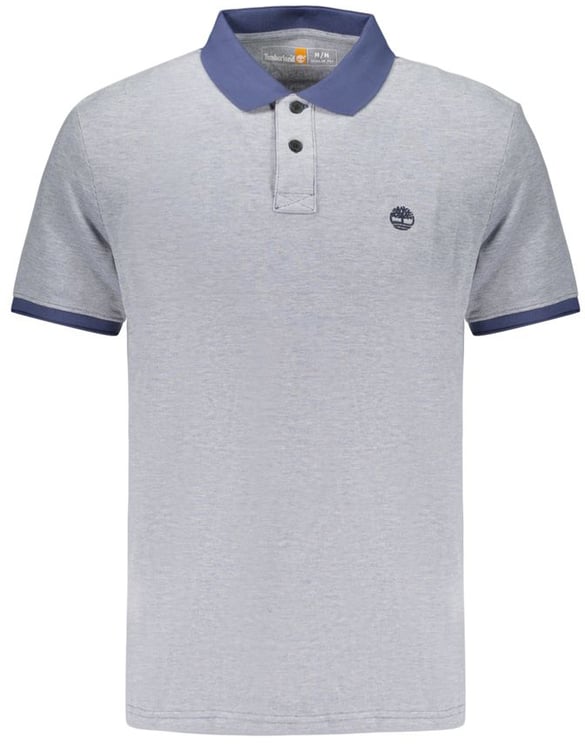 Timberland Timberland Blue Cotton Men's Polo Shirt
