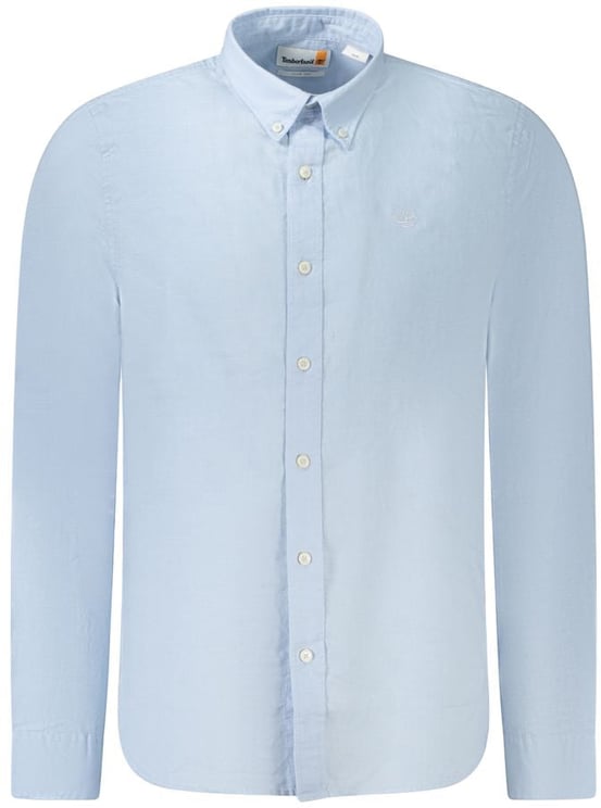 Timberland Timberland Azzurro Linen Men's Shirt