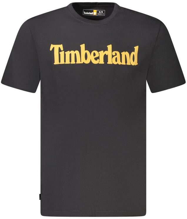 Timberland Timberland Black Organic Cotton Men T-Shirt