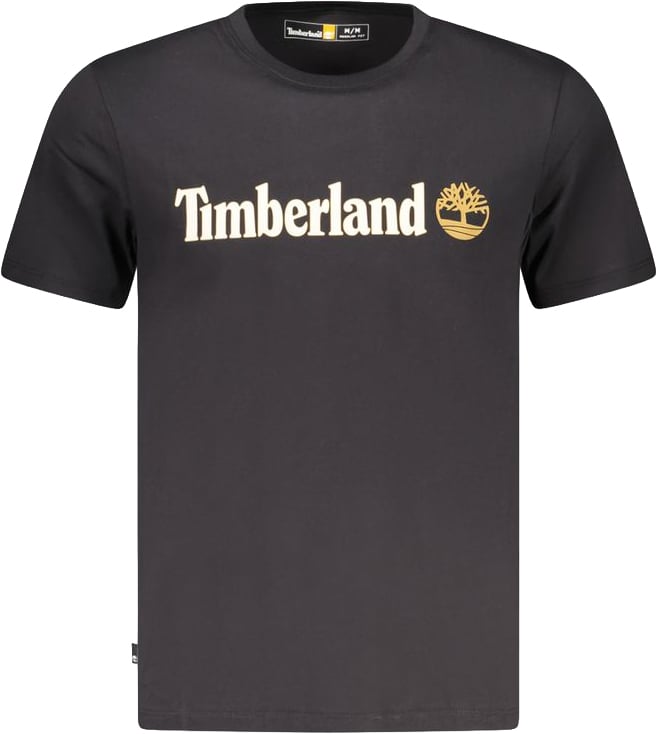 Timberland Timberland Black Cotton Men T-Shirt