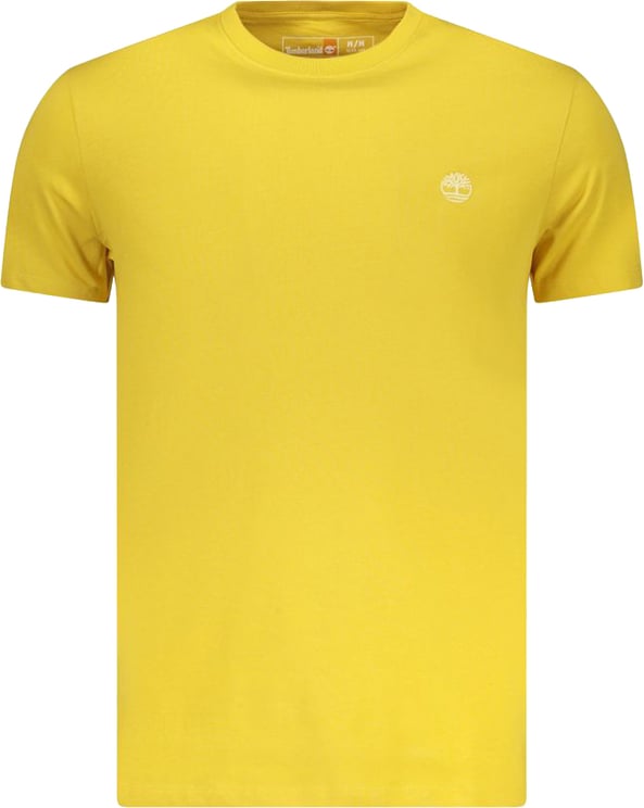 Timberland Timberland Yellow Cotton Mens T-Shirt