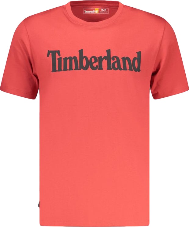 Timberland Timberland Rosso Cotton Men's T-Shirt
