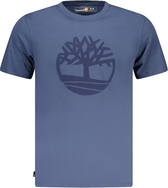 Timberland Timberland Blue Cotton Men T-Shirt