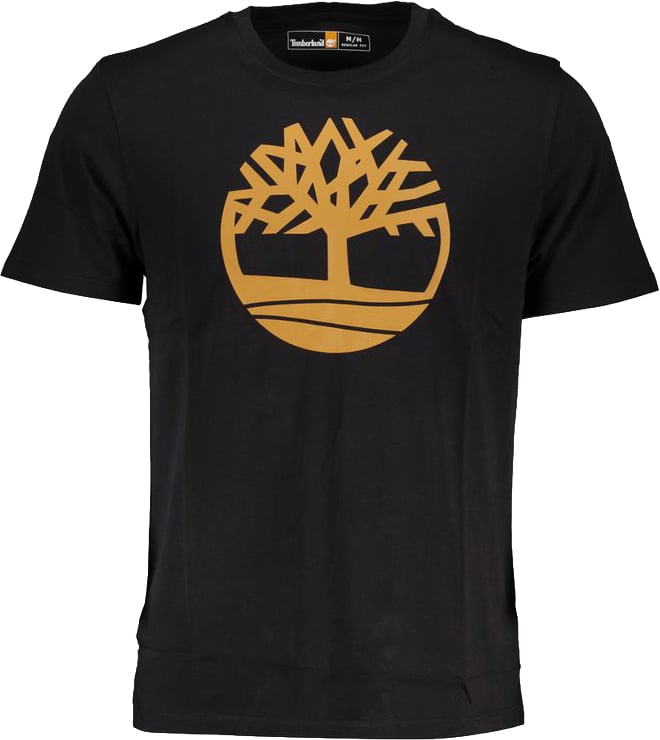 Timberland Timberland Black Organic Cotton Men T-Shirt