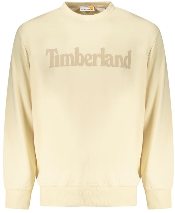 Timberland Timberland Beige Cotton Men Sweatshirt