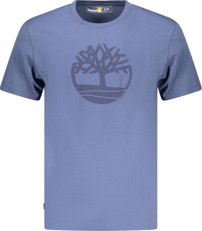 Timberland Timberland Blue Organic Cotton Men T-Shirt