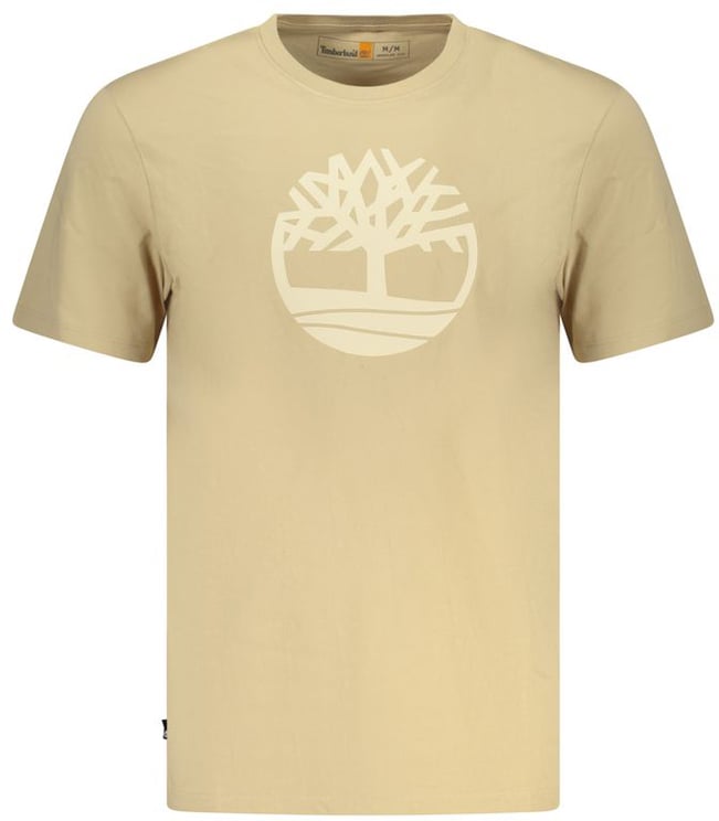 Timberland Timberland Beige Cotton Men Shirt