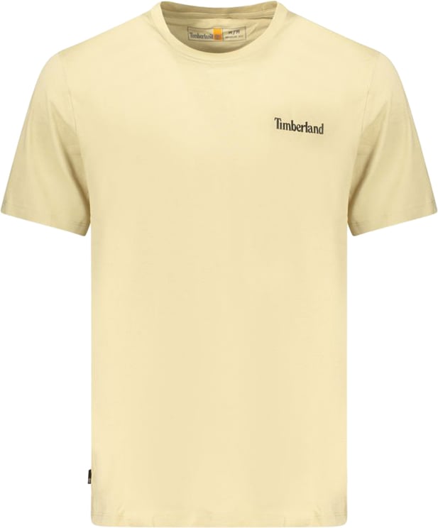 Timberland Timberland Beige Cotton Men's T-Shirt