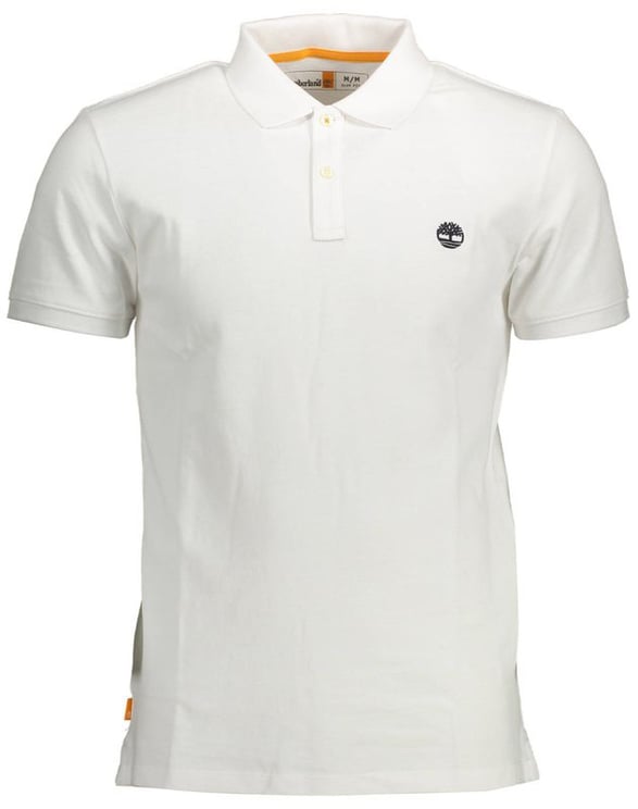 Timberland Timberland White Cotton Men Polo Shirt