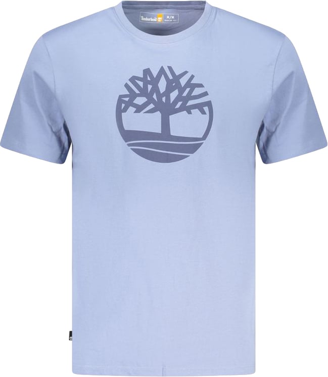 Timberland Timberland Blue Cotton Men's T-Shirt