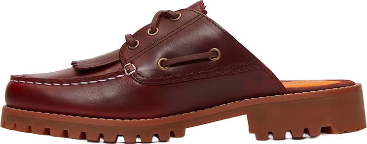 Timberland Mule Authentic Full Grain Burgundy