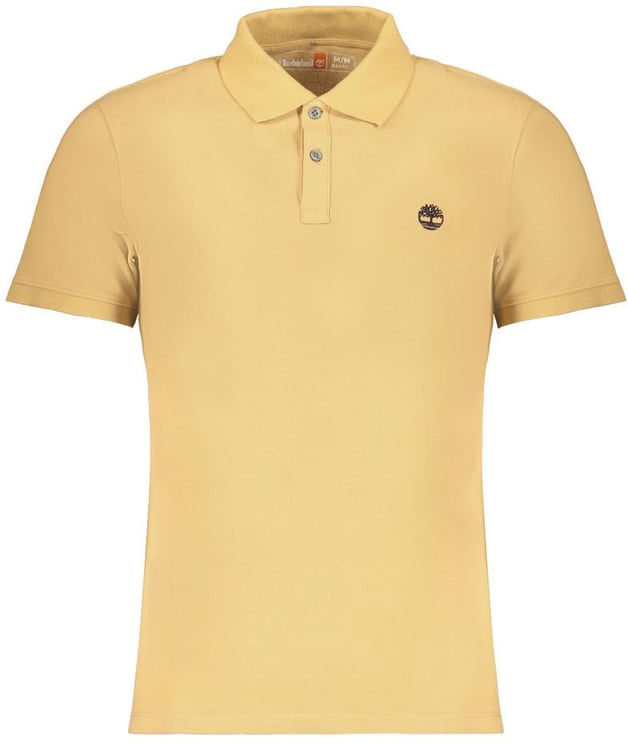 Timberland Timberland Beige Cotton Polo Shirt