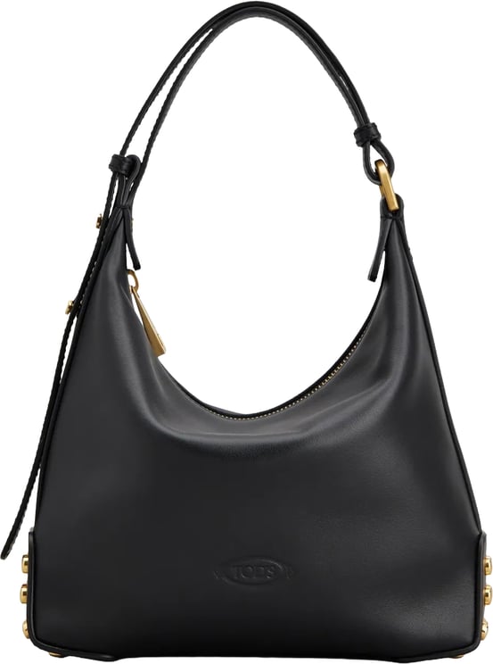 Tod's Gmt Sacca Mini Leather Bag – Black