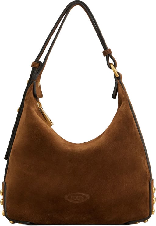 Tod's Metal Dots Mini Bag Cognac