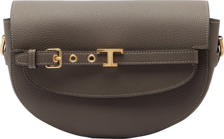 Tod's Tod's Crossbody T-signature Crossbody Grey