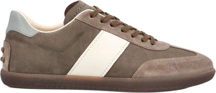 Tod's Low-Top Sneakers With Rubber Studs And Embossed Details