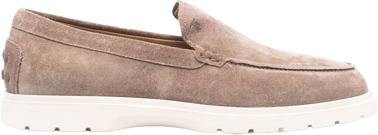 Tod's Moccasin Slipper Refined Suede Loafers