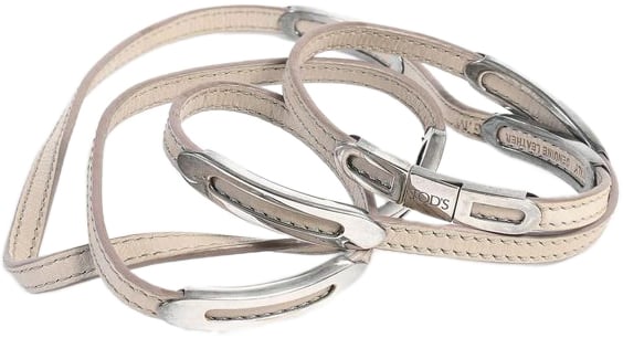 Tod's Tod's Beige Leather Bracelet