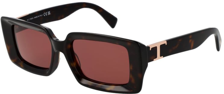 Tod's Tod's Brown Acetate Sunglasses