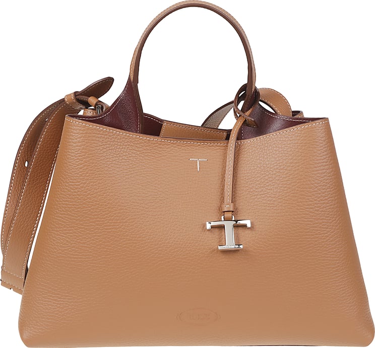 Tod's Small Apa Top Handle Bag Brown