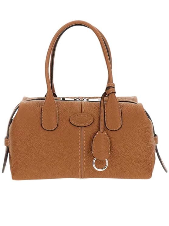 Tod's Structured Small Handbag with Rounded Edges and Adjustable Strap