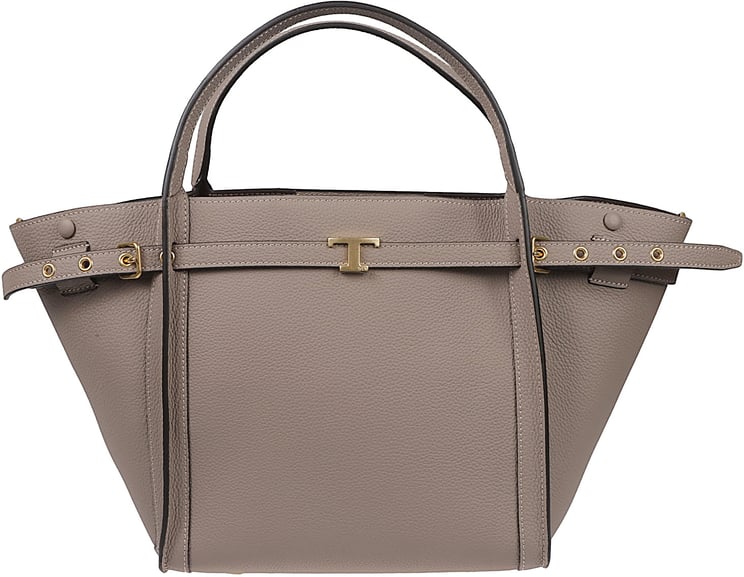 Tod's Small Tim Shopping Bag Nude